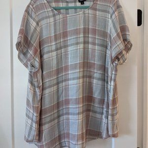 Torrid Blouse, short sleeve (Size 2, 18/20)